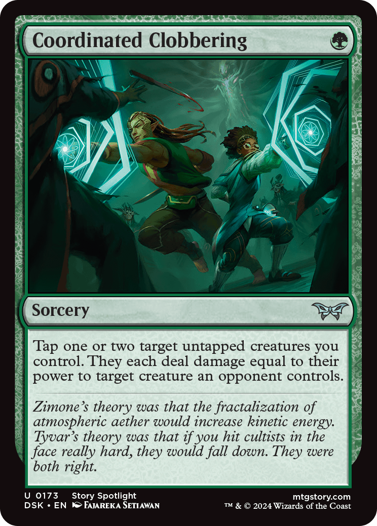 (0173) Coordinated Clobbering - Duskmourn: House of Horror - Super Retro