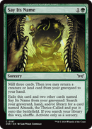 (0197) Say Its Name - Duskmourn: House of Horror - Super Retro