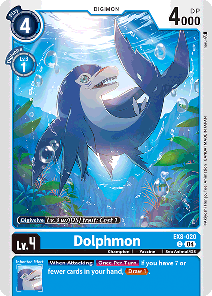 (020) Dolphmon - EX8 - Super Retro