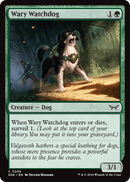 (0206) Wary Watchdog - Duskmourn: House of Horror - Super Retro