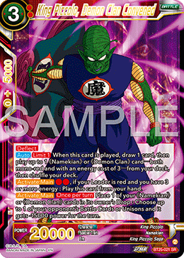 (021) King Piccolo, Demon Clan Convened - Legend of the Dragon Balls - Super Retro