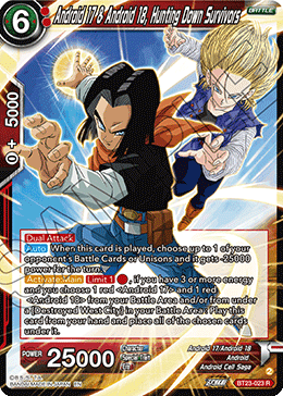 (023) Android 17 & Android 18, Hunting Down Survivors - Perfect Combination - Super Retro