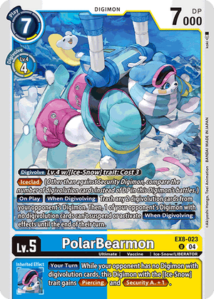 (023) PolarBearmon - EX8 - Super Retro