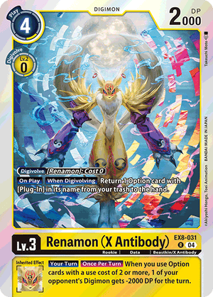 (031) Renamon (X Antibody) - EX8 - Super Retro