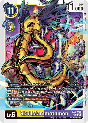 (036) SkullMammothmon - EX8 - Super Retro
