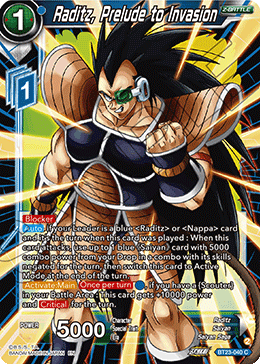 (040) Raditz, Prelude to Invasion - Perfect Combination - Super Retro