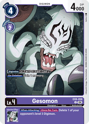 (058) Gesomon - EX8 - Super Retro