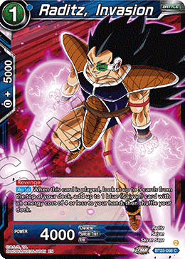 (058) Raditz, Invasion - Perfect Combination - Super Retro