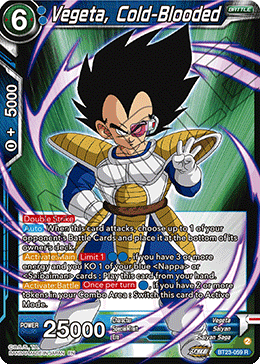 (059) Vegeta, Cold - Blooded - Perfect Combination - Super Retro