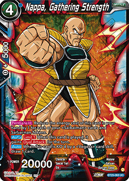 (063) Nappa, Gathering Strength - Perfect Combination - Super Retro