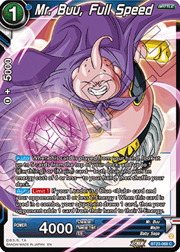 (068) Mr. Buu, Full Speed - Perfect Combination - Super Retro