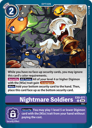 (071) Nightmare Soldiers - EX8 - Super Retro