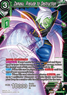 (075) Zamasu, Prelude to Destruction - Perfect Combination - Super Retro