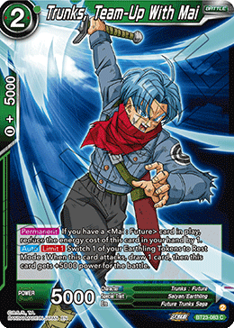 (083) Trunks, Team - Up With Mai - Perfect Combination - Super Retro