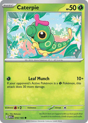 (10/165) Caterpie - SV 151 - Super Retro