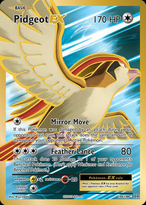 (104/108) Pidgeot EX - Evolutions - Super Retro