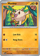 (106/193) Mankey - Paldea Evolved - Super Retro