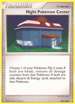 (108/130) Night Pokemon Center - Diamond & Pearl - Super Retro