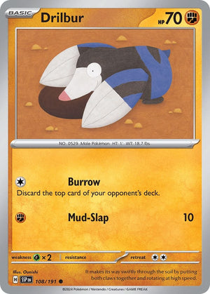 (108/191) Drilbur - Surging Sparks - Super Retro