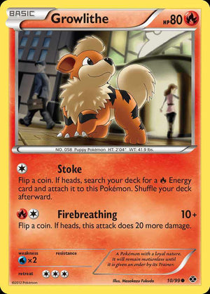 (10/99) Growlithe - Next Destinies - Super Retro