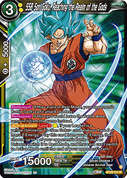 (111) SSB Son Goku, Reaching the Realm of the Gods - Perfect Combination - Super Retro