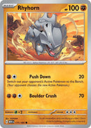 (111/165) Rhyhorn - SV 151 - Super Retro