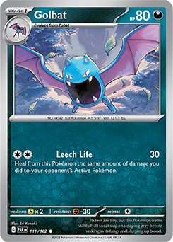 (111/182) Golbat - Paradox Rift - Super Retro