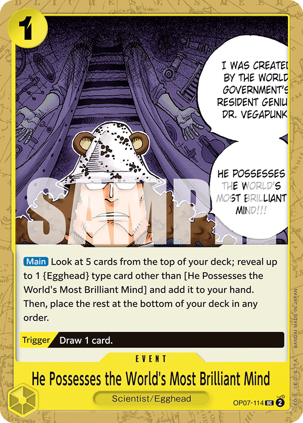 (114) He Possesses the World's Most Brilliant Mind - OP07 - Super Retro