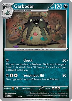 (117/182) Garbodor - Paradox Rift - Super Retro