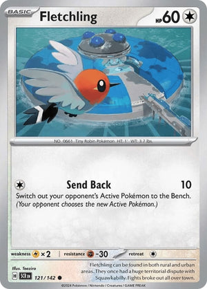 (121/142) Fletchling - Stellar Crown - Super Retro