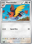 (122/142) Fletchinder - Stellar Crown - Super Retro