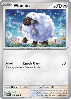 (124/142) Wooloo - Stellar Crown - Super Retro