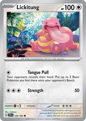 (124/162) Lickitung - Temporal Forces - Super Retro