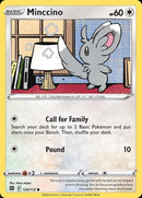 (124/172) Minccino - Brilliant Stars - Super Retro