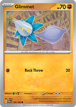(125/193) Glimmet - Paldea Evolved - Super Retro
