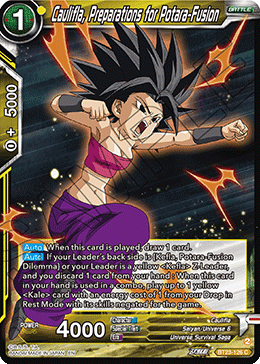 (126) Caulifla, Preparations for Potara - Fusion - Perfect Combination - Super Retro