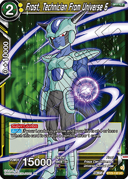 (130) Frost, Technician From Universe 6 - Perfect Combination - Super Retro