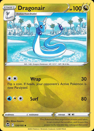 (130/195) Dragonair - Silver Tempest - Super Retro