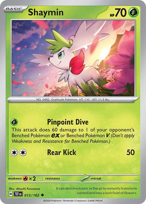 (13/162) Shaymin - Temporal Forces - Super Retro