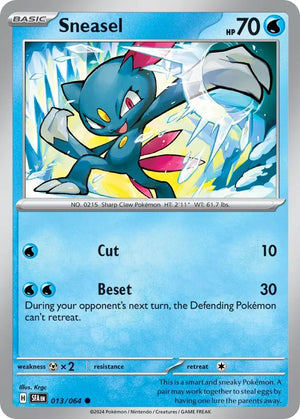 (13/64) Sneasel - Shrouded Fable - Super Retro