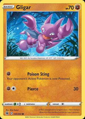 (140/264) Gligar - Fusion Strike - Super Retro