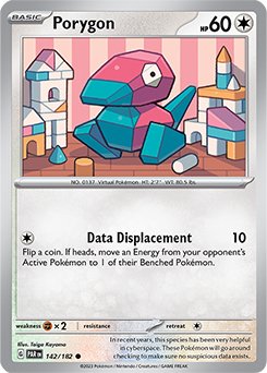 (142/182) Porygon - Paradox Rift - Super Retro