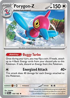 (144/182) Porygon - Z - Paradox Rift - Super Retro