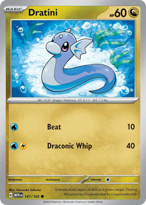 (147/165) Dratini - SV 151 - Super Retro
