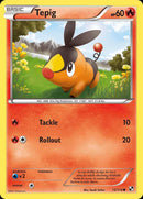(15/114) Tepig - Black & White - Super Retro