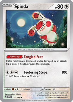 (151/182) Spinda - Paradox Rift - Super Retro