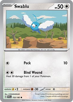 (152/182) Swablu - Paradox Rift - Super Retro