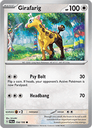 (154/193) Girafarig - Paldea Evolved - Super Retro