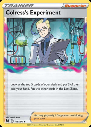 (155/196) Colress’s Experiment - Lost Origin - Super Retro