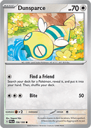 (156/193) Dunsparce - Paldea Evolved - Super Retro